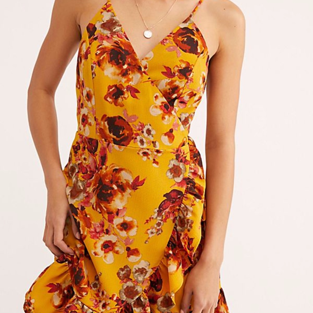 ISO FREE PEOPLE ALL MY LOVE WRAP SLIP